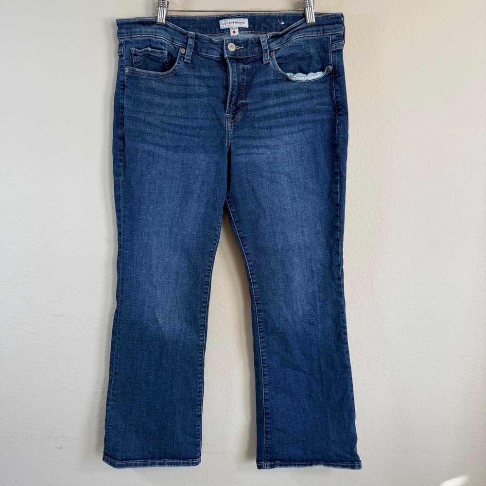 Lucky‎ Brand Sweet Mid Rise Bootcut Jeans Womens 14 Stretch Denim